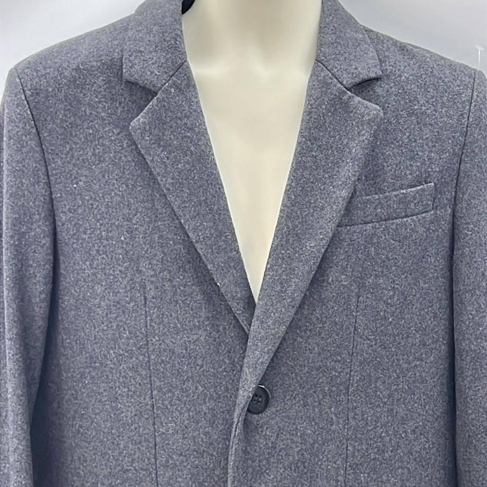 Kinloch Scotland men’s dark gray peacoat dark gray - Picture 3 of 6